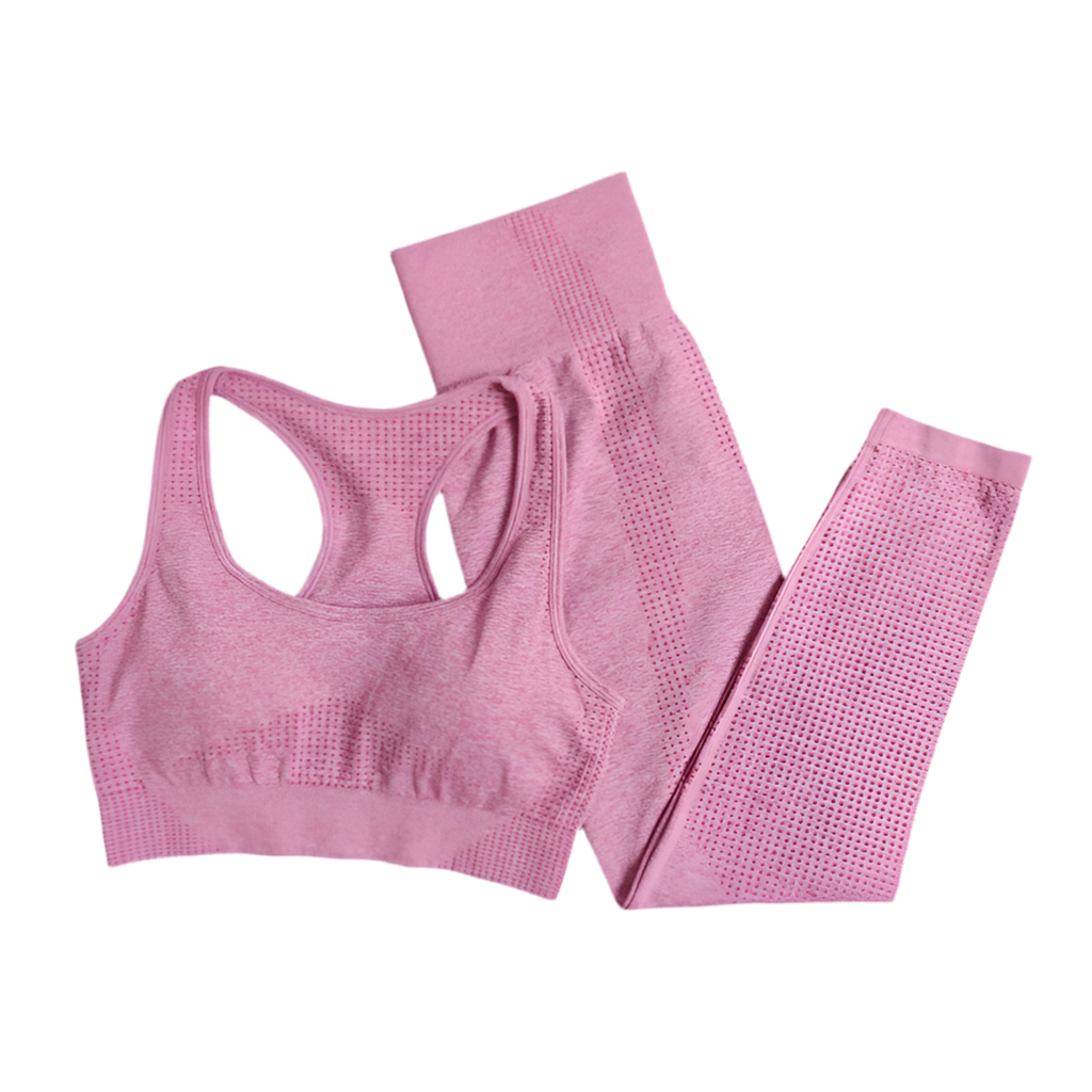 Seamless Women's Yoga Set - 2 pcs